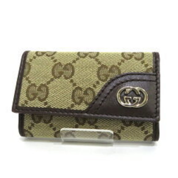 Gucci Case GG eige Canvas - Picture 1 of 4